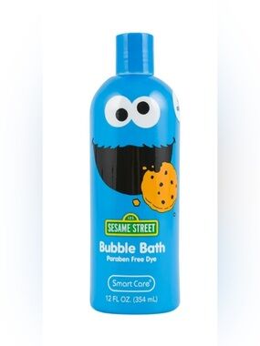 Sesame Street Cookie Monster Bright Blue Kids Bubble Bath